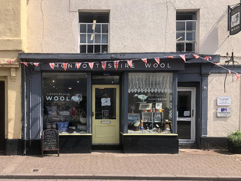 Monmouthshire Wool shop - Usk